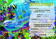 Cartes invitation anniversaire d'occasion  Lapalud