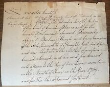1788 pennsylvania legal for sale  Jamaica