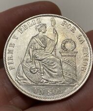 Peru 1872 silver d'occasion  Expédié en Belgium