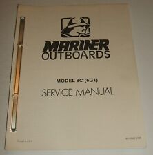 Used, Mariner 8C 8 hp Service Manual Outboard for sale  Shipping to South Africa