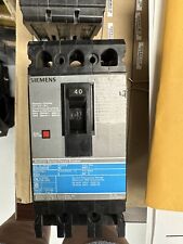 Disjuntor Siemens Sentron ED43B040 estojo moldado ~ 40 Amp, 480V AC, 3 polos comprar usado  Enviando para Brazil