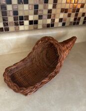 Wicker cornucopia basket for sale  Indianapolis