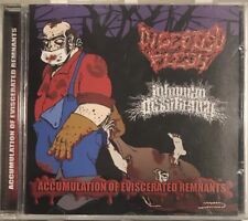 CD 2006 Macabre Mementos Digested Flesh / Inhuman Dissilency Split - MM-011 2006 comprar usado  Enviando para Brazil