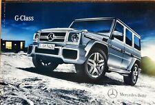 Mercedes Benz G-class / G-wagon / Gelandewagen Brochure 2013, used for sale  Shipping to South Africa