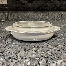 Corning ware white for sale  Shipping to Ireland