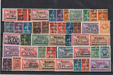 MEMEL - Lote de sellos antiguos. COMO NUEVO y USADO segunda mano  Embacar hacia Mexico