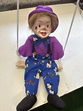 Puppe porzellan clown gebraucht kaufen  Falkenstein