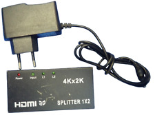 4Kx2K HDMI Splitter 1x2 for sale  Shipping to South Africa