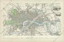 London map victorian for sale  HASLEMERE