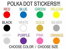 Polka dot stickers for sale  New Albany