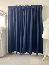 Navy blue curtains for sale  BRISTOL