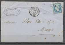 1854 lettre 20c. d'occasion  Trets