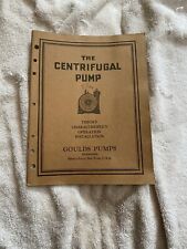 Centrifugal pump goulds for sale  Magnolia
