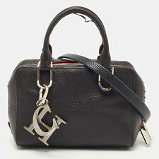 Usado, Bolsa satchel Carolina Herrera couro preto Duke comprar usado  Enviando para Brazil