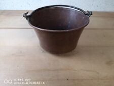 Antique copper cauldron d'occasion  Expédié en Belgium