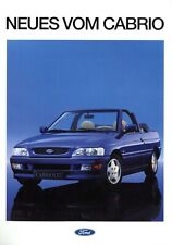 Usado, Ford Escort Cabriolet Prospekt 1993 2/93 D 4 Seiten CLX XR3i brochure Cabrio comprar usado  Enviando para Brazil