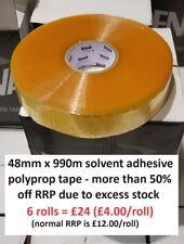 Tape rolls 48mm for sale  KILMARNOCK