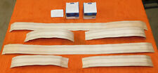 Used, 65-66 Mustang GT Fastback Coupe Convert NOS ORIG WHITE LOWER BODY STRIPE KITS for sale  Shipping to Canada