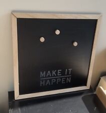 Magnetic chalk noticeboard for sale  LONDON