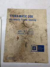 Hydra matic 200 for sale  USA