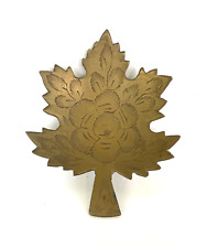 Vintage brass leaf for sale  East Greenbush