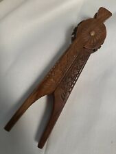 Antique/Vintage Hand Carved Wooden Nutcracker Nut Shell Cracker Tool for sale  Shipping to Canada