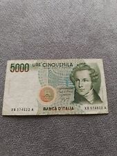 5000 lire bellini usato  Catania