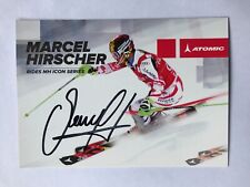 Autograph marcel hirscher d'occasion  Expédié en Belgium