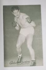 Usado, 1934-48 tarjetas de boxeo de exhibición con Arturo "Arturito"" Godoy segunda mano  Embacar hacia Argentina