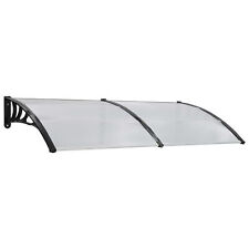 Tidyard Door Canopy Window Awning Front Door Lawn Cover PC Sheets Gary B8V8, used for sale  Shipping to South Africa