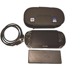 Sony PlayStation PS Vita OLED Handheld System 4GB Black PCH-1101 Case Games for sale  Shipping to South Africa