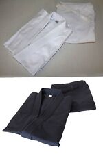 Karate/Taekwondo Gi White / Black 14-Oz. Heavy Weight 100% Brushed Cotton Canvas for sale  Shipping to South Africa