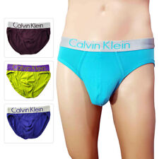 Ropa interior para hombre Calvin Klein de acero de microfibra de altura baja cadera U2715 Ck segunda mano  Embacar hacia Argentina