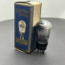 Vintage osram valve for sale  WATERLOOVILLE