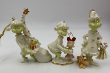 Used, Lot of 3 Lenox Branded GRINCH Ornaments for sale  Shipping to South Africa