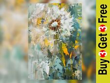 Lively dandelion abstract for sale  PORTSMOUTH