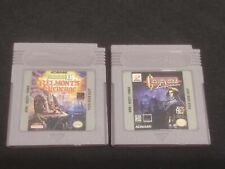 Gameboy Color Castlevania Legends and Castlevania Belmont's Revenge for sale  Shipping to South Africa
