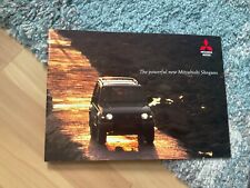Mitsubishi shogun. brochure. for sale  PONTYPRIDD