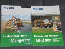 Mulag produktprogramm mähger� gebraucht kaufen  Bergkirchen