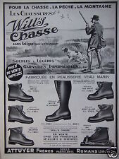 Publicité 1933 chaussures d'occasion  Compiègne