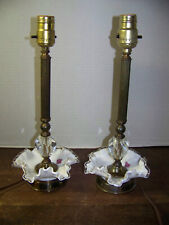 Fenton lamps silver for sale  Spencer
