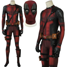 Fantasia Deadpool Adulto Zentai Macacão Deadpool Halloween Cosplay Terno , usado comprar usado  Enviando para Brazil