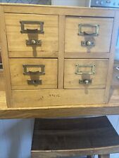 Vintage drawer wooden for sale  WARLINGHAM