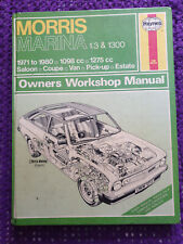 Haynes workshop manual for sale  NORWICH