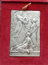 Médaille bronze argenté d'occasion  Plémet