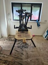 Screen printing carousel for sale  SALFORD