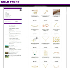 Gold jewelry website for sale  LONDON