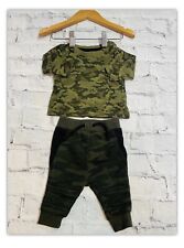 Usado, Roupas camufladas e jogger para bebês meninos de 0 a 3 meses *Combinamos postagem comprar usado  Enviando para Brazil