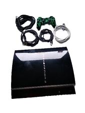 Sony PlayStation 3 60GB Piano OneConsole - Verde/preto e fio de conexão comprar usado  Enviando para Brazil