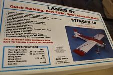 Lanier stinger balsa for sale  Elmira